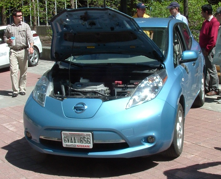 Darren's 2011 Nissan Leaf electric car